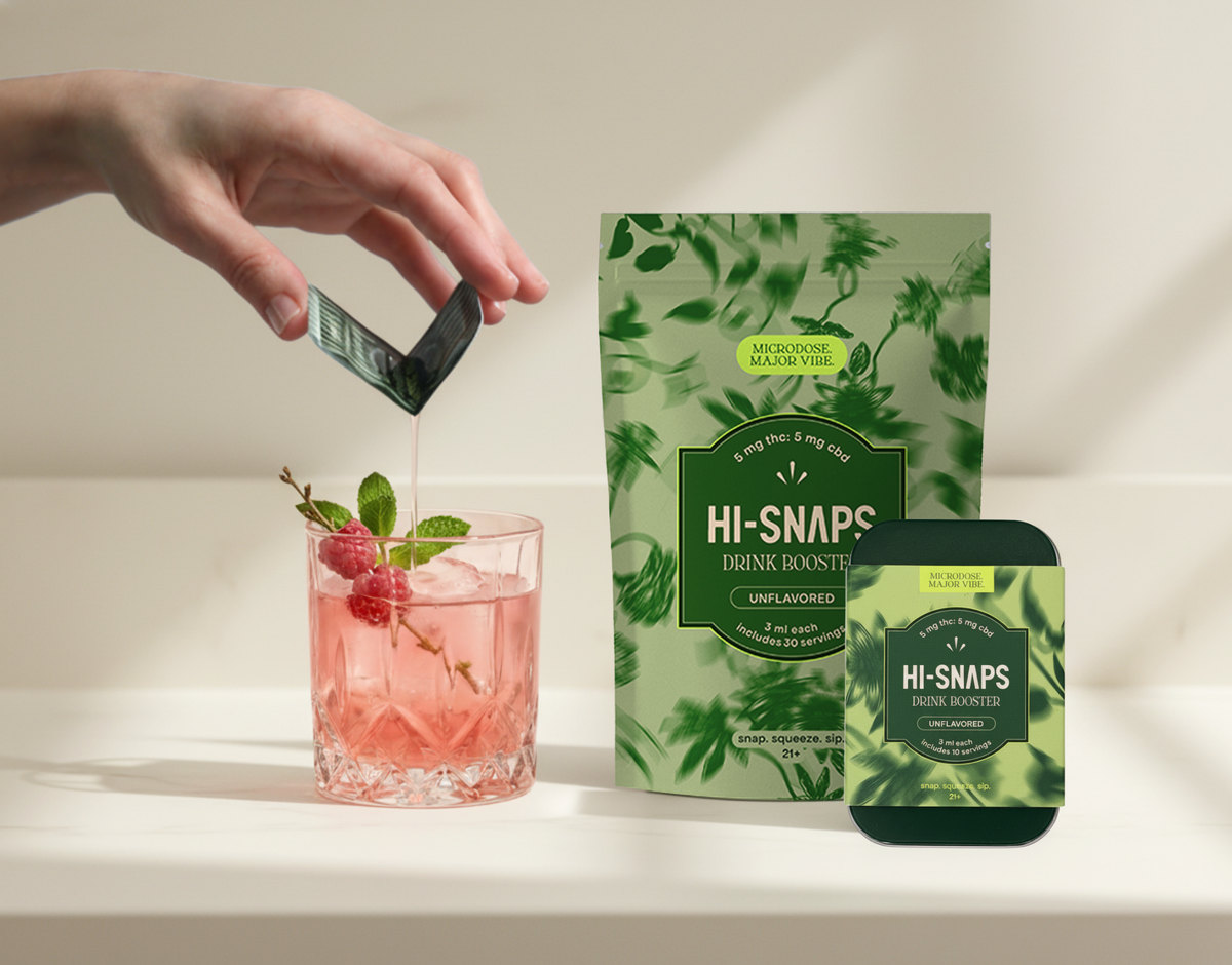 Hi! We're Hi-Snaps: The THC Drink That Doesn't Come in a Drink