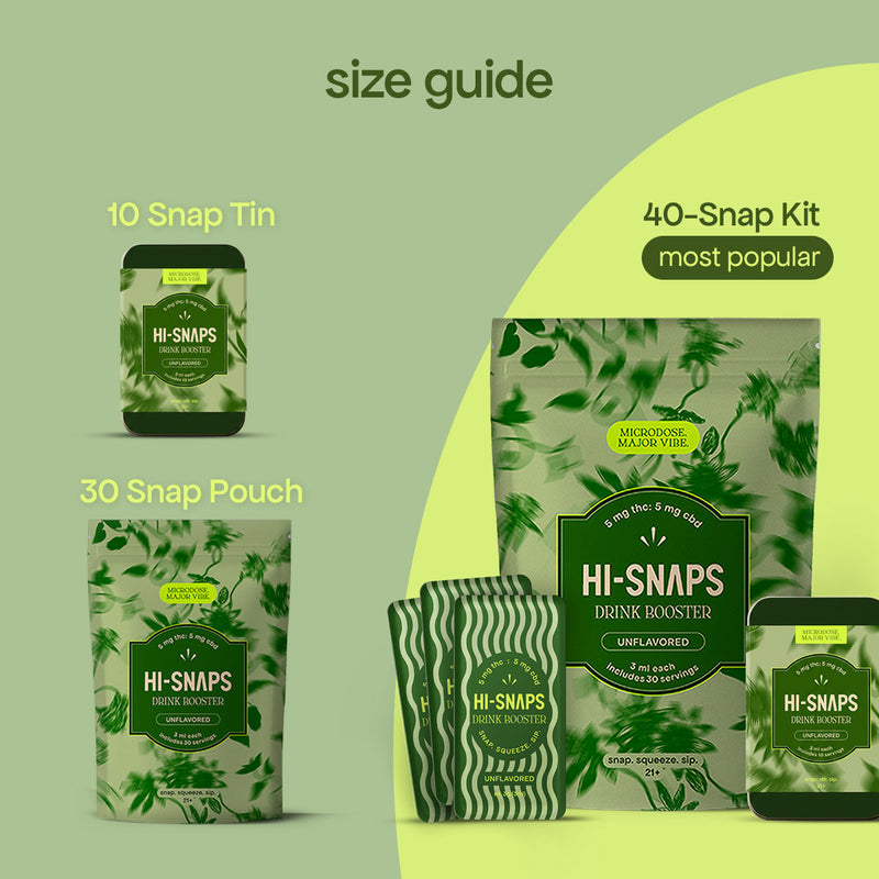 Hi-Snaps vs. Canned THC Seltzers: Which Is Actually Right for You?