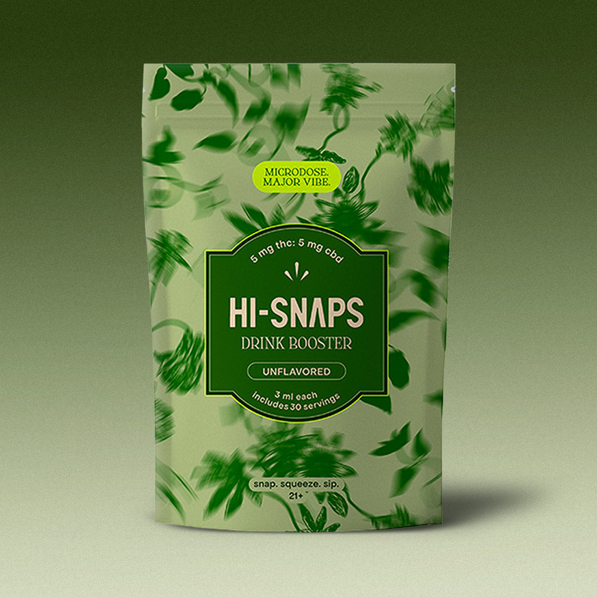 Hi-Snaps 30-Pack – Drink Boosters in a refill pouch.